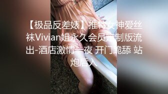 【极品反差婊】推特女神爱丝袜Vivian姐永久会员定制版流出-酒店激情一夜 开门跪舔 站炮后入