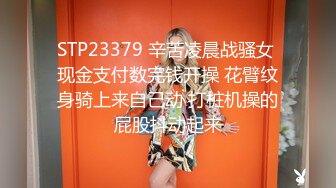 STP23379 辛苦凌晨战骚女 现金支付数完钱开操 花臂纹身骑上来自己动 打桩机操的屁股抖动起来