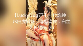 【LuckyDog77】一代炮神，JK白虎嫩妹，母狗调教，白丝大长腿6v (1)