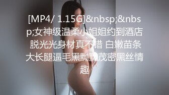 [MP4/ 1.15G]&nbsp;&nbsp;女神级温柔小姐姐约到酒店 脱光光身材真不错 白嫩苗条大长腿逼毛黑黝黝茂密黑丝情趣