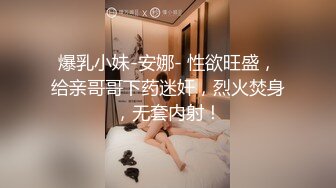 爆乳小妹-安娜- 性欲旺盛，给亲哥哥下药迷奸，烈火焚身，无套内射！