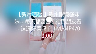 【新片速遞 】赣州眼镜骚妹妹，每天都要自慰给男朋友看，这逼好看吗 [11M/MP4/01:00]