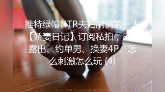 推特绿帽NTR夫妇刷锅第一人【娇妻日记】订阅私拍，户外露出、约单男、换妻4P、怎么刺激怎么玩 (4)